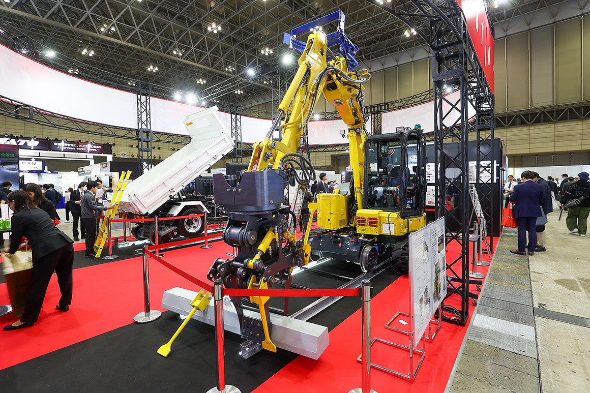 第8回鉄道技術展2023に出展。アクティオグループの鉄道分野での技術力をアピール